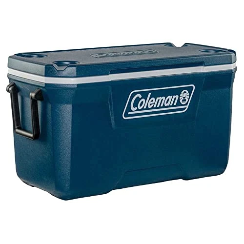 Tijdelijke aanbieding: Coleman Xtreme Xtreme Cooler, grote koelbox capaciteit, PU volledige schuimisolatie, koelt tot 5 dagen, draagbare koelbox, perfect voor kamperen, festivals en vissen, blauw, 66 l van 98.64 € naar 98.64 € (0.00% korting)