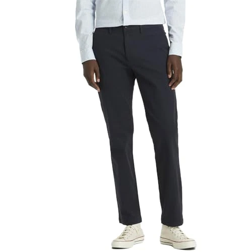 Dockers Men's Smart 360 Flex Chino Slim Casual Pants, Dockers Navy, 38W / 30L