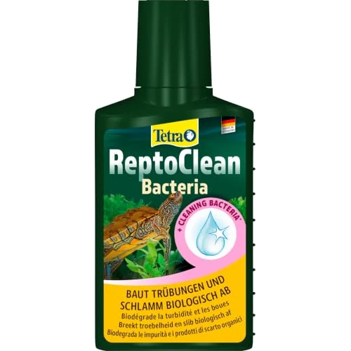 Offerta a tempo: Tetra ReptoClean 100ml - Degrada il mangime non consumato, i residui di piante morte e gli escrementi - 18% da 11.00 € a 9.02 €