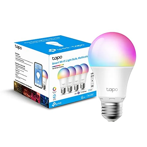 Limited-time offer: TP-LINK Smart Wi-Fi Light Bulb Multicol from 59.99 GBP to 59.99 GBP (save 0%)