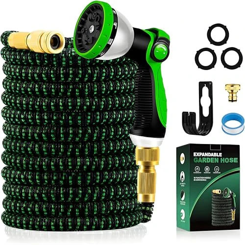 Offerta a tempo: Yofidra Tubo da Giardino Estensibile 15M/50FT, Leggero, Pistola 10 Funzioni - 10% da 34.99 € a 31.34 €