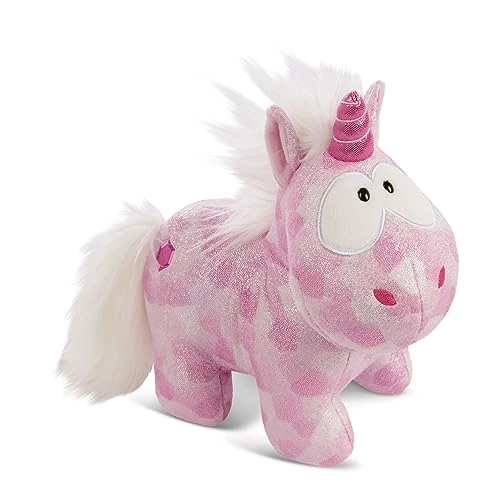 NICI Soft Toy Pink Diamond 22 cm – Unicorn cuddly toys for girls, boys & babies – Fluffy stuffed animal to cuddle and play with – Cosy plush animals