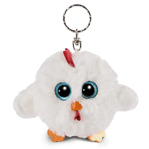 Offerta a tempo: NICI Glubschis: L'Originale – Portachiavi Glubschis Gallina Henlou 9cm – Ciondolo di Peluche per cordini, Zaini, Portachiavi e tiralampo – Ciondoli per Borsa - 15% da 5.22 € a 4.45 €