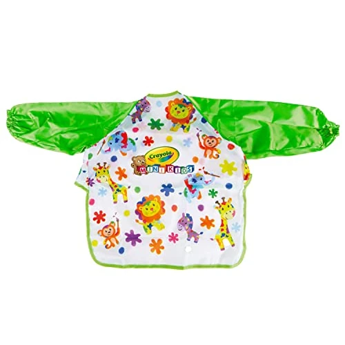 Limited-time offer: Mini Kids Crayola Tablier de protection à manches longues, âge 12 mois from 13.47 £ to 13.47 £ (save 0.00%)