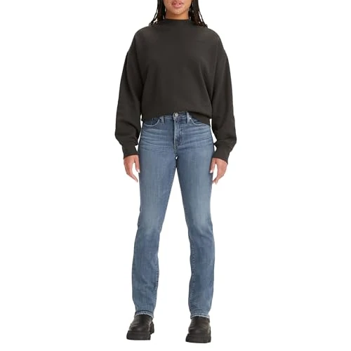 Levi's 314 Shaping Straight, Jeans Donna, Lapis Gem, 32W / 32L