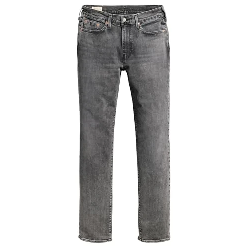 Levi's 514 Straight Fit Jeans, Dark Gray Worn In, 40W / 32L Hombre