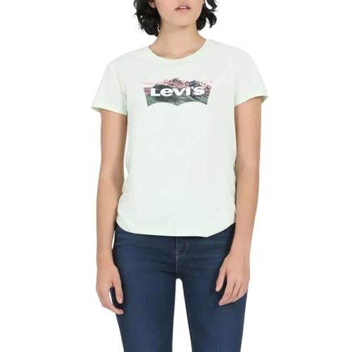 Levi's Damen The Perfect Tee T-Shirt,Meadow Mist,XXS