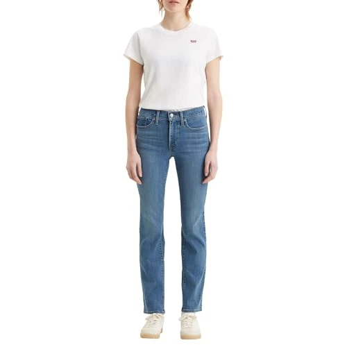 Limited-time offer: Levi's Women's 314 Shaping Straight Jeans, Lapis Bare, 29W / 34L from 77.97 GBP to 62.40 GBP (save 20%)
