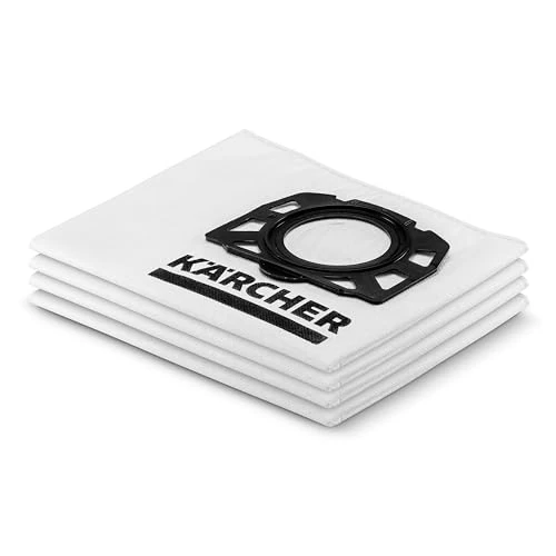 Limited offer: Kärcher Original Fleece Filter Bag KFI 357: 4 pieces, 3-ply, extremely tear-resistant and robust, custom-fit for Kärcher Wet and Dry Vacuum Cleaners and Carper Cleaners, SKU: 2.863-314.0 from 12.49 EUR to 9.99 EUR (save 20%)