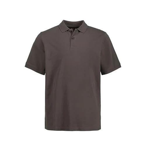 Limited-time offer: JP 1880 Men's Large Sizes Plus Sizes Menswear L-8XL Polo Shirt, Basic, Half Sleeve, Piqué, L to 10XL 702560, Graphite Grey, 7XL from 19.08 GBP to 14.27 GBP (save 25%)