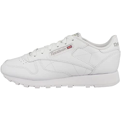 Reebok Femme Classic Leather Baskets, FTWR White/FTWR White/Pure Grey 3, 39 EU