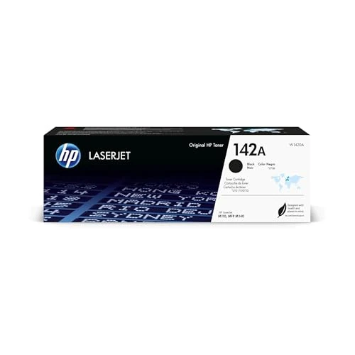Limited offer: HP 142A Black Original LaserJet Toner Cartridge LaserJet M110we, M110w, MFP M140we and MFP M140w from 64.55 EUR to 48.90 EUR (save 24%)