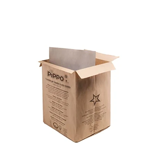 Offerta a tempo: PIPPO - Sacchetti Umido e Organico Biodegradabili Compostabili, Sacchetti Spazzatura, Immondizia Rifiuti Organici e Raccolta Differenziata, Sacchi Assorbenti, Certificati e Brevettati Antiodori 50x10L - 58% da 14.29 € a 5.99 €