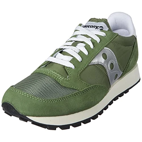 Saucony Jazz Original Vintage, Scarpe da ginnastica Uomo, Green Silver, 42.5 EU