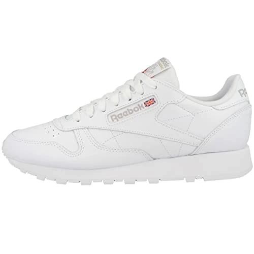 Reebok Classic Leather Adidasy Uniseks, FTWWHT/FTWWHT/PUGRY3, 42 EU