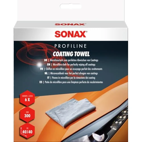 Offre limitée : SONAX Coating Towel (6 pièces) de 27.36 € à 27.36 € (0.00% de remise)