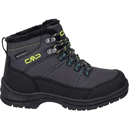 CMP Annuuk Snow Boot Wp Walking Shoe, Antracite-Deep Lake, 32 EU