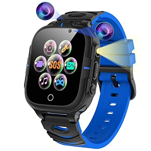 Tijdelijke aanbieding: ELEJAFE Smartwatch voor kinderen, met oproepen, SOS van 39.99 € naar 39.99 € (0.00% korting)