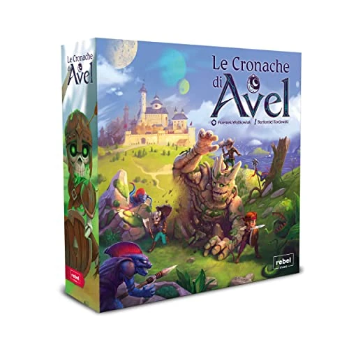 Offre limitee: Le Cronache di Avel - Jeu de Table en Italien - 1 à 4 joueurs - Âge recommandé : 8 ans et plus - Durée moyenne : 60 min. - Édition en italien de 45.88 EUR a 45.88 EUR (economie 0%)
