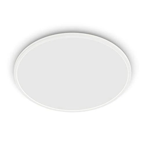 Oferta limitada: Philips - Plafón Philips SuperSlim, lámpara de techo LED de exterior, color blanco, luz blanca neutra, 15W de 49.99 € a 31.69 € (ahorro 37%)