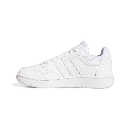 Limited-time offer: adidas Unisex Kids Hoops Shoes, Cloud White / Cloud White / Cloud White, 10 UK Child from 30.00 GBP to 13.90 GBP (save 54%)