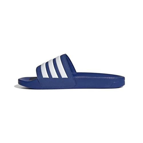 adidas Unisex Adilette Shower Slides, Royal Blue / Cloud White / Royal Blue, 43 EU