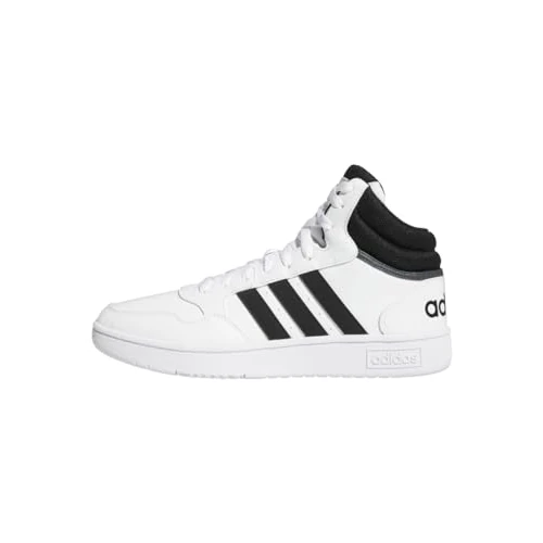 Offerta a tempo: adidas Uomo Hoops 3.0 Mid Lifestyle Basketball Classic Vintage Shoes, Core Black / Core Black / Cloud White, 47 1/3 EU - 50% da 70.00 € a 35.00 €