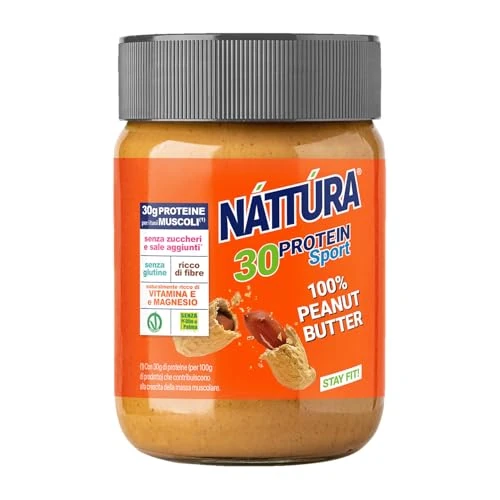 Oferta limitada: NATTURA - Mantequilla de maní, mantequilla de araquidi 100% natural, ideal para deportistas, aperitivo perfecto antes y después de cumpleaños, sin gluten, rico en magnesio y vitamina E, sin aceite de de 4.61 EUR a 4.61 EUR (ahorro 0%)