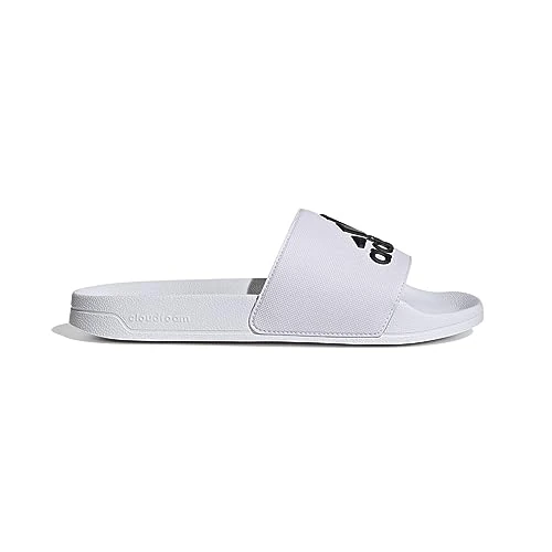 Offre limitee: adidas Mixte Adilette Shower Slides, Cloud White / Core Black, 37 EU de 28.00 EUR a 23.90 EUR (economie 15%)