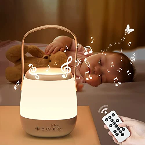 Offre limitee: One Fire Veilleuse d'allaitement pour bébé à intensité variable, machine à bruit blanc avec 12 sons, 16 couleurs + minuterie automatique, aide au sommeil pour bébés et enfants de 29.98 EUR a 27.06 EUR (economie 10%)
