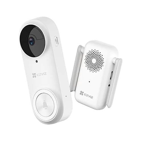 Limited offer: EZVIZ Sonnette connectée DB2 PRO Blanc from 169.90 EUR to 78.00 EUR (save 54%)