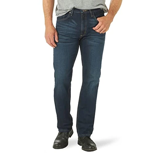 Wrangler vestibilità Normale ed Elasticizzata Jeans, Indaco annerito, 31W x 30L Uomo
