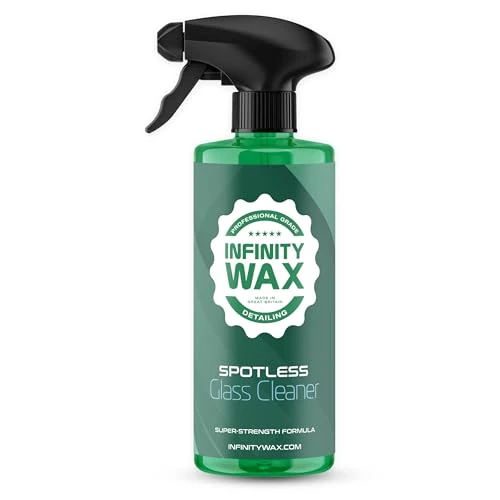 Tijdelijke aanbieding: Infinity Wax - Spotless Glasreiniger, 500 ml, Auto Detailing, Venster & Voorruit Reiniger, Interieur & Buitenreiniging van 13.96 € naar 13.96 € (0.00% korting)