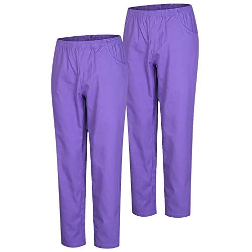 Zeitlich begrenztes Angebot: MISEMIYA - Packung 2 Stück - Unisex SANITÄRHOSE - MEDIZINISCHE Uniformen SANITÄR Uniformen Arbeitshose - Ref. 8312 * 2 Stück - Medium, Flieder 21 von 25.95 € auf 19.00 € (27% Rabatt)