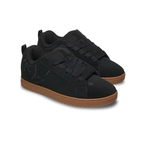 Offerta a tempo: DC Shoes Court Graffik Sneaker, da Uomo, Taglia 55 EU, Black Gum., 55 EU - 42% da 85.00 € a 49.00 €