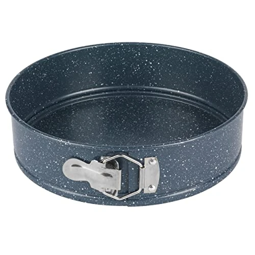 Offerta a tempo: Russell Hobbs RH02176EU7 Nightfall Stone - tortiera antiaderente a cerniera da 24 cm per pan di Spagnai, facile da pulire, Forte e durevole tortiera apribile, acciaio al carbonio, Sicuro in forno - 0.00% da 18.55 € a 18.55 €