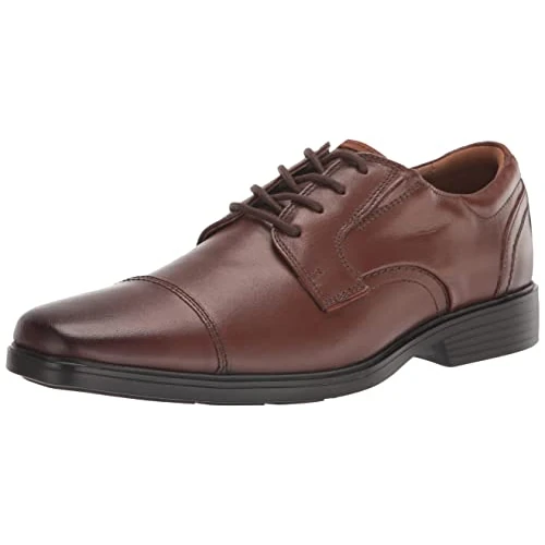 Tijdelijke aanbieding: Clarks Clarkslite Cap Oxford, Tan Leather, 39,5 EU van 66.17 € naar 66.17 € (0.00% korting)