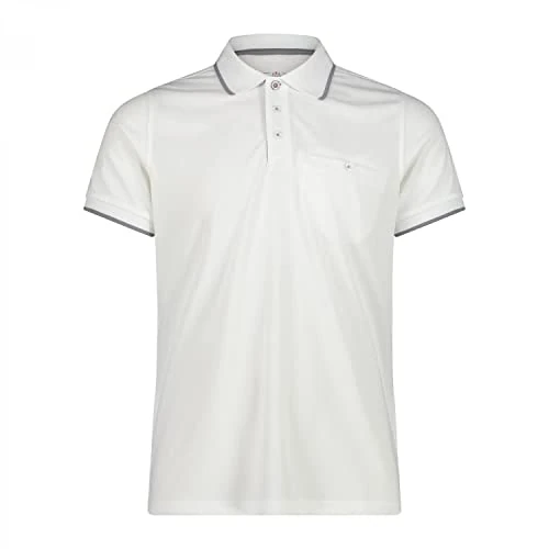 Offerta a tempo: CMP - Polo da uomo, Bianco, 46 - 33% da 29.95 € a 20.11 €