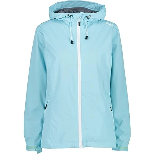 Limited-time offer: CMP - Woman Jacket Fix Hood, Waterfall, S from 43.99 £ to 43.99 £ (save 0.00%)