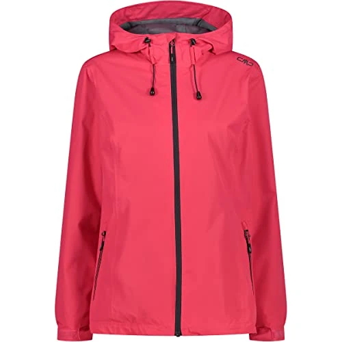 Offerta a tempo: CMP Giacca Pioggia in Poliestere Antistrappo da Donna, Fragola, XXS - 29% da 69.95 € a 49.50 €