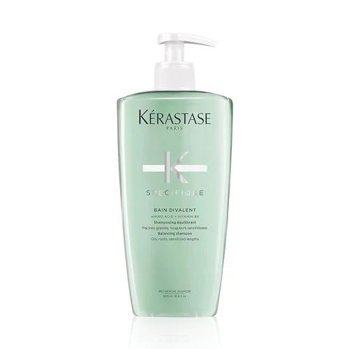 Oferta limitada: Kérastase | Spécifique, Champú Equilibrante, Para Raíces Grasas y Cabello Sensible, Bain Divalent, 500 ml de 56.88 EUR a 39.95 EUR (ahorro 30%)