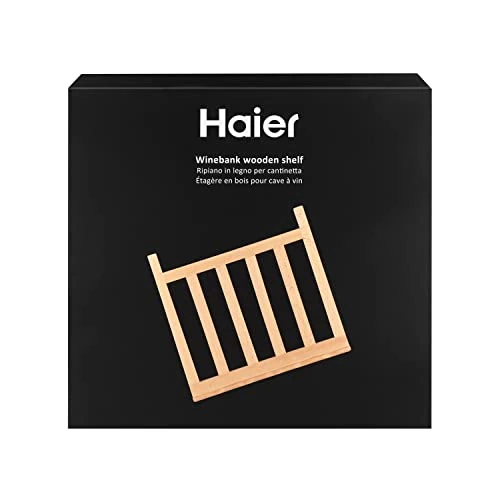 Offerta a tempo: Haier Ripiano in Legno per Cantinetta, Massima Capacità di Conservazione, Elegante e di Qualità, Accessorio Originale, 417 * 390 * 16mm, Compatibile WS50GA - 0.00% da 13.23 € a 13.23 €