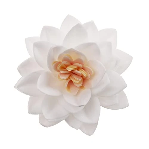 Oferta limitada: Dekora - Flor de Loto | Flores Comestibles para Tartas - Decoracion Tartas Cumpleaños de Oblea - Color Blanco - 7 cm de 44.25 EUR a 44.25 EUR (ahorro 0%)