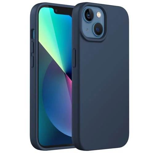 Tijdelijke aanbieding: JETech Siliconen Case voor iPhone 13, Marine van 12.99 € naar 12.99 € (0.00% korting)