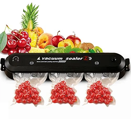 Vakuumiermaschine für Lebensmittel, 2 in 1 Professionelle Vakuumiermaschine, tragbare Lebensmittelmaschine, Vakuumiermaschine für Lebensmittel Foodsaver mit 10 Beuteln