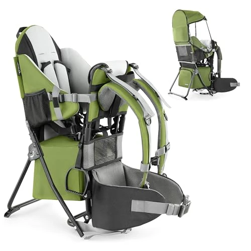 Offerta a tempo: besrey Zaino Porta Bambino Trekking Montagna (Verde Militare) - 12% da 139.99 € a 123.19 €