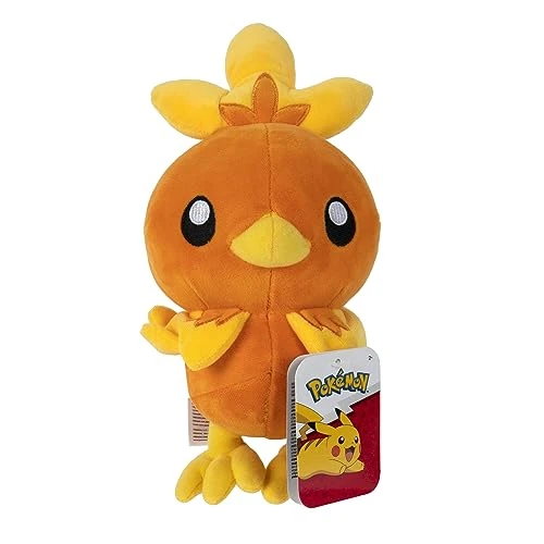 Offerta a tempo: JAZWARES Pokemon Peluche Torchic 20 cm - Pupazzi Nuova 2022 – Peluche Autentici Ufficiali Giocattoli - 0.00% da 26.10 € a 26.10 €