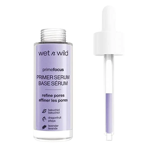 Offerta a tempo: Wet n wild, Prime Focus, Primer Serum, Primer Viso per un Makeup Impeccabile e Duraturo, Minimizza i Pori con Formula Idratante, Finish Naturale - 47% da 10.99 € a 5.80 €