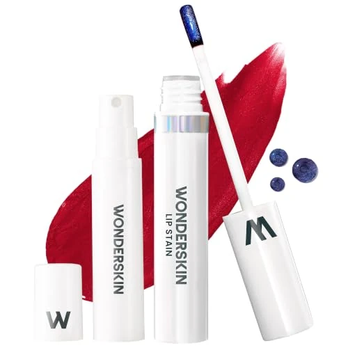 Limited-time offer: Wonderskin Lip Stain Kit – Long Lasting, Waterproof, Lip Tint Peel Off from 28.00 £ to 28.00 £ (save 0.00%)