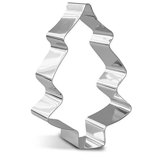 Offerta a tempo: Guardini Ricorrenze, Stampo per Pan di Spagna, a Forma di Albero di Natale, Acciaio, 20x15cm, Colore Grigio - 49% da 9.80 € a 4.99 €
